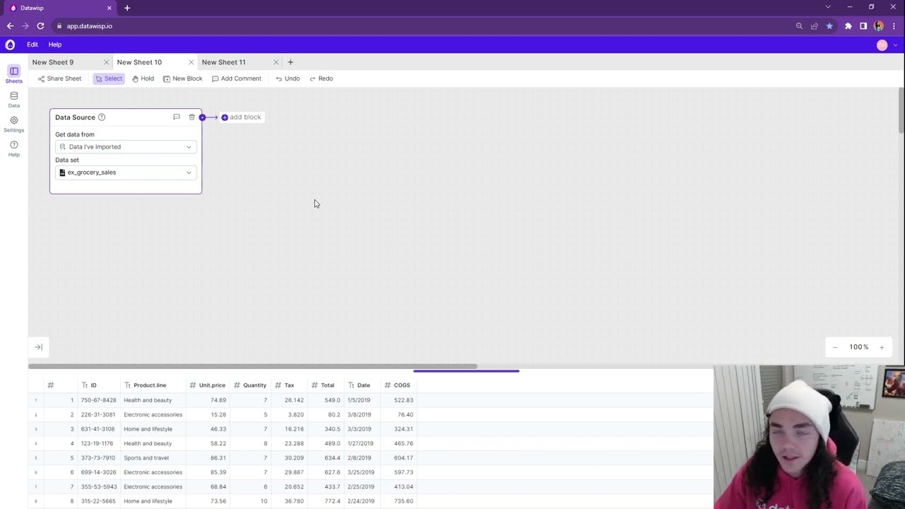 Datawisp Example - Leader